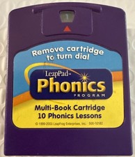 Vintage Leap Frog LeapPad Phonics 10 Book Program Pre-K to 2nd cartridge only