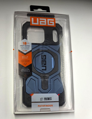 UAG Pathfinder Rugged Magnetic Case for iPhone 17 Pro Max - Blue/Black
