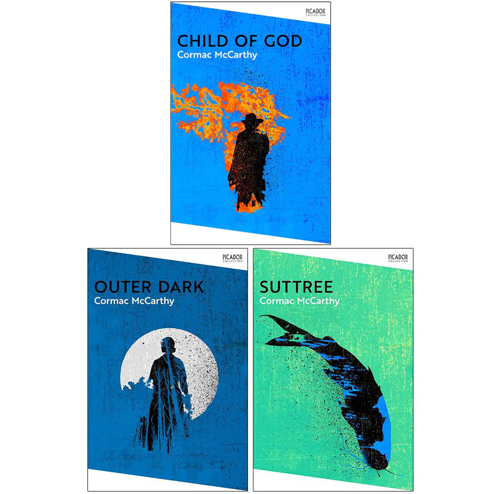 Cormac McCarthy Collection 3 Books Set (Suttree, Outer Dark, Child of God) NEW
