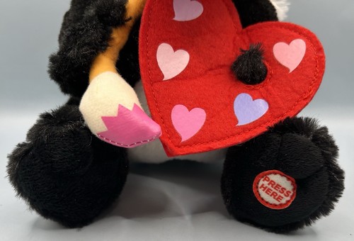 Hallmark Pepe Le Pew Plüsch Valentine’s The Artiste Looney Tunes 10 Zoll funktioniert! - Bild 6 von 12