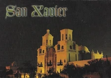 Postcard AZ Tucson  "White Dove of the Desert" Mission San Xavier del Bac