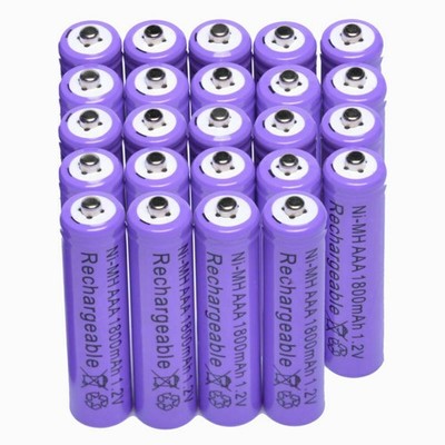 24x AAA 1800mAh 1.2 V Ni-MH rechargeable battery for MP3 RC Toys Camera
