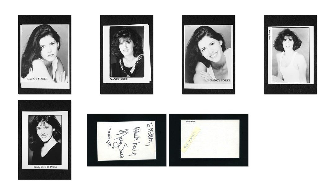Nancy Sorel - Signed Autograph and Headshot Photo set - One Life