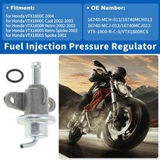 Fuel Pressure Regulator for Honda VTX1800 R/C/S 2002-2004 No.16740-MCH-013 1 Pc