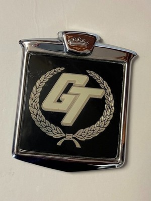 EXTREM SELTEN VINTAGE RENAMEL GT LAUREL LEAF AUTO ABZEICHEN EMBLEM