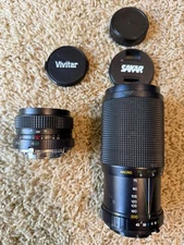 2x  Lenses  SAKAR + Vivitar