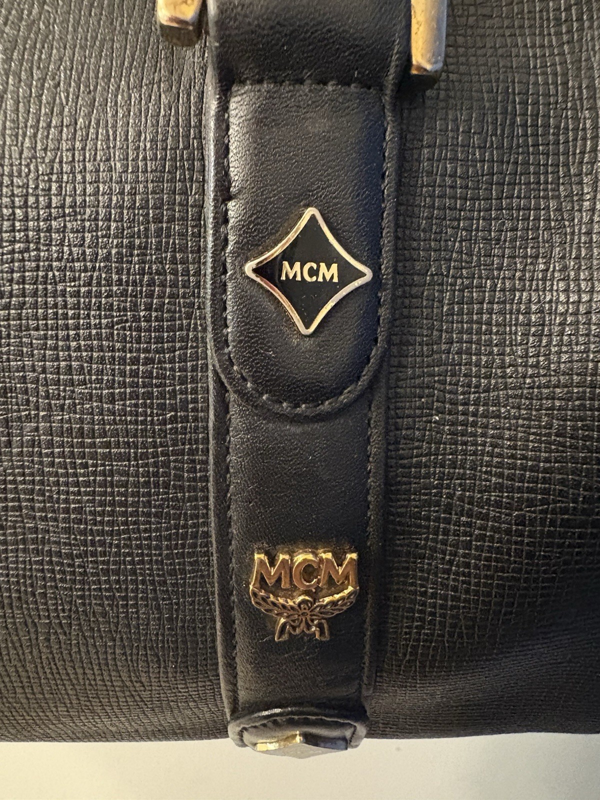 MCM Black Leather — image 6
