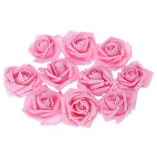 50Pcs Reusable Artificial Rose Flowers for Wedding Bridal Shower Decor