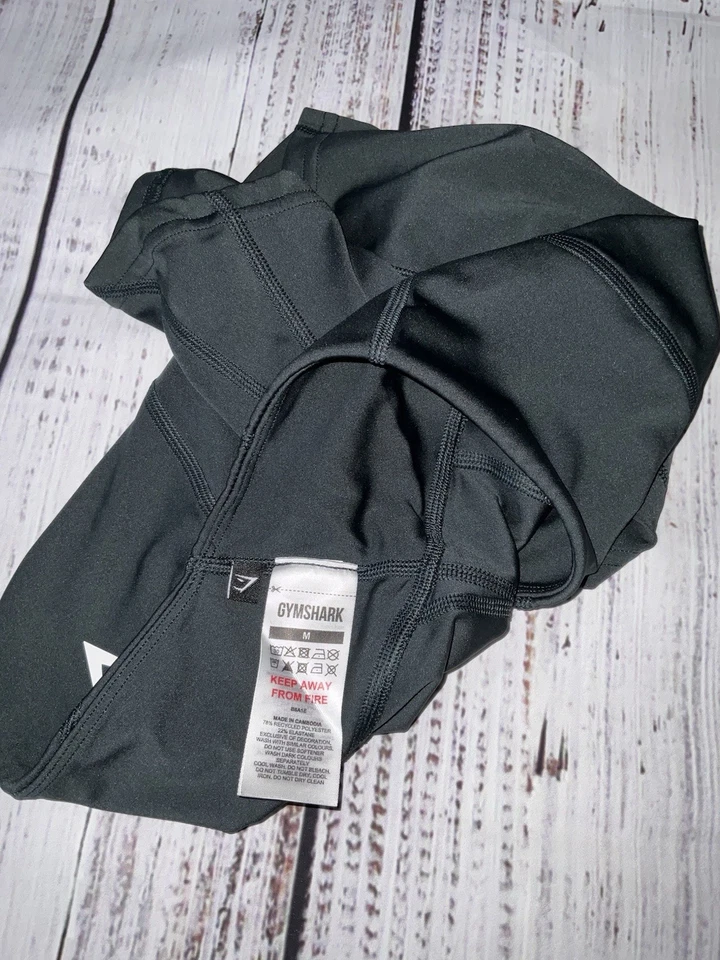 Gymshark Compression Work Out Shorts Legging Black Women’s Medium(154) - Image 4 of 4