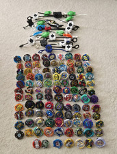 Huge Beyblade Burst Lot (106 Beyblades 23 Launchers)