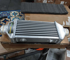 2.5inoutlet Universal Turbo Intercooler Front Mount 300x160x62mm Full Aluminum