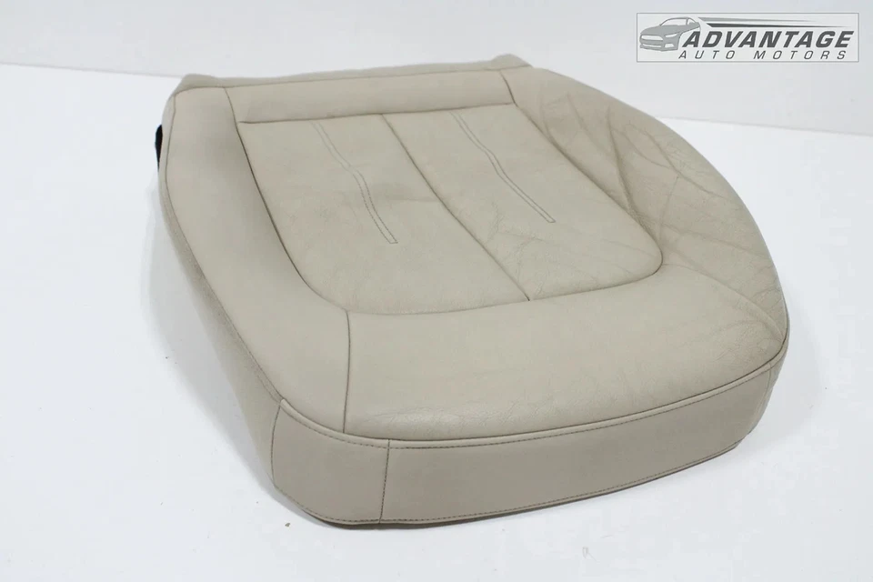 AUDI A6 QUATTRO C7 2016-17 delantero izquierdo lado del conductor asiento inferior cojín cuero OEM Foto 2 de 4