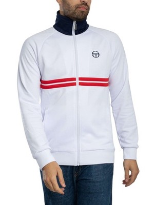 Sergio Tacchini Men's Dallas Track Jacket, White