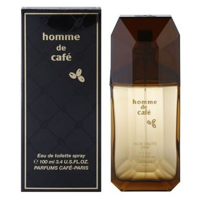 Cafe Homme De Cafe For Men Cologne 3.4 Oz ~ 100 ml EDT Spray
