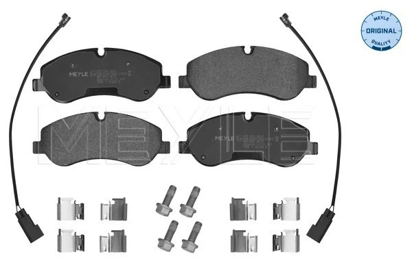 Plaquettes de frein Meyle 025 256 0217 pour résoudre les sifflements au freinage Ford