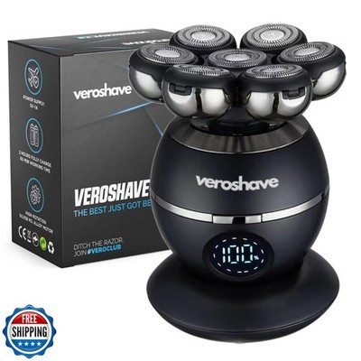 Veroshave 7-Blade Bald Head Shaver for Men - Cordless Hair Shaver for Men Bal