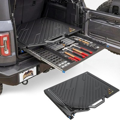 Slide Out Tailgate For Ford Bronco 2021-2025 4-Door Double Extend Trunk Table