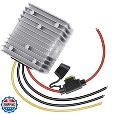 dkplnt 20A 240W 12v Golf Cart 48V 36V to 12V Converter Voltage Regulator Redu