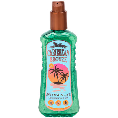 Caribbean Bronze Aftersun Gel 200ml Aloe Vera Feuchtigkeitspflege