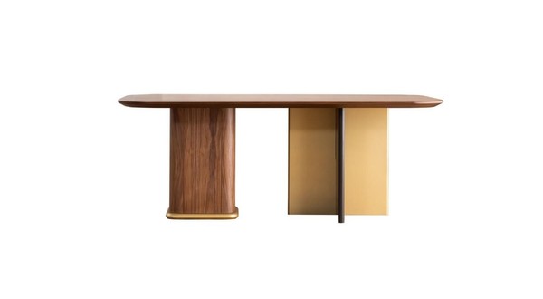 Esstisch Esszimmertisch Tisch Holz Holztisch Braun Esszimmer Essecke-image