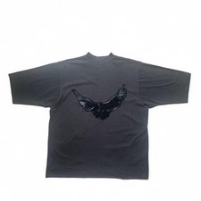 Yeezy Gap Balenciaga Black Dove 3/4 T Shirt Dark Green  Small 