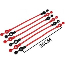 Electric Bicycle Battery Cable 6Pcs Flexible Car Cable with PVC+Copper