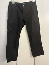 LAPG Ops Tactical Ripstop Cargo Pants Women Black 12 Short Utility Police Rugged