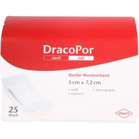 Dracopor Wundverband 5X7,2 Cm Steril 25St - 01424788
