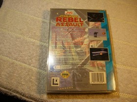 star wars rebel assault sega cd cib