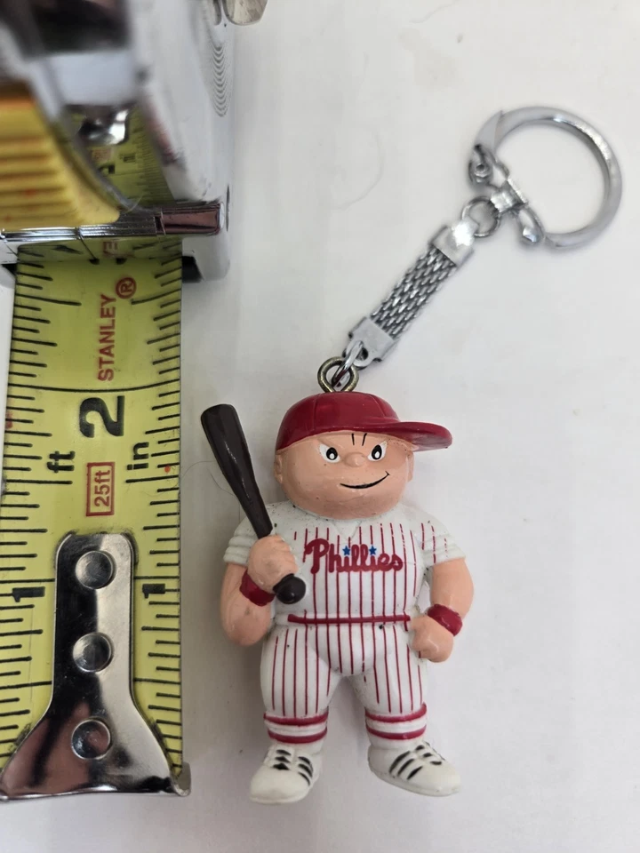 Vintage MLB PHILADELPHIA PHILLIES Sports Brat Keychain 1986 J.F.S. Used - Image 2 of 4
