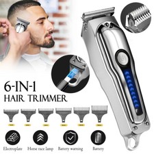 Men's Professional Hair Clippers Shaver Trimmers Machine Cordless Beard Electric