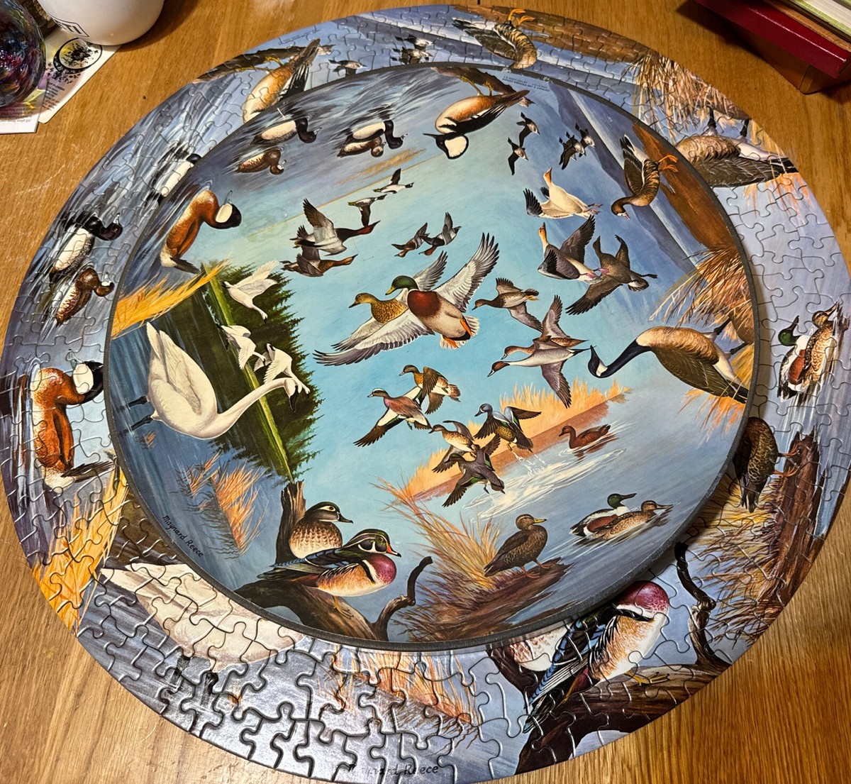 EUC Vintage 1966 Hallmark Springbok PUZZLE DUCKS AND GEESE