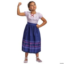 Disney Encanto Kids Luisa Madrigal Halloween Costume Dress - 7-8 Medium 1270