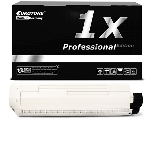 Toner Noir Pour OKI C612 C612D C612DN 8.000 Pages