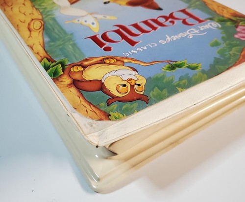 Bambi (VHS 1988) Walt Disney's The Classics Black Diamond 942 - Picture 5 of 9