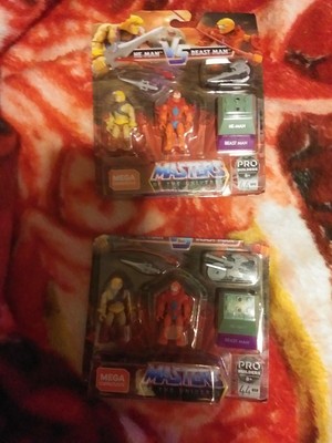 MEGA Probuilder Masters of the Universe He-Man Vs Beast Man Construction Set for sale online MEGA Probuilder Masters of the Universe He-Man Vs Beast Man Construction Set for sale online