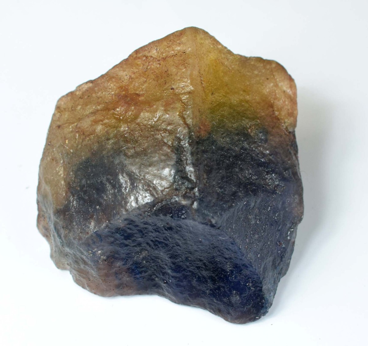 360.85 Ct Natural Bi-Color Sapphire Gemstone Rough Certified