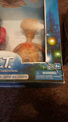 Interactive E.T. ELLIOTT Talking Exclusive Extra Terrestrial + MED