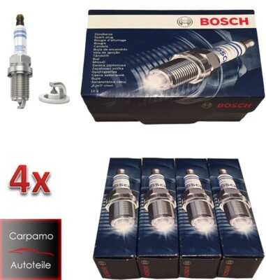 4x Bosch FR8DPP33+ 0242230500 Zündkerze Alfa 159 Toyota MR2 Prius Suzuki Vitara