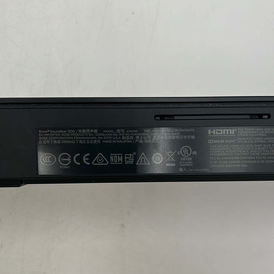 Bose Soundbar 500 | 424096 for sale online | eBay Bose Soundbar 500 | 424096 for sale online | eBay