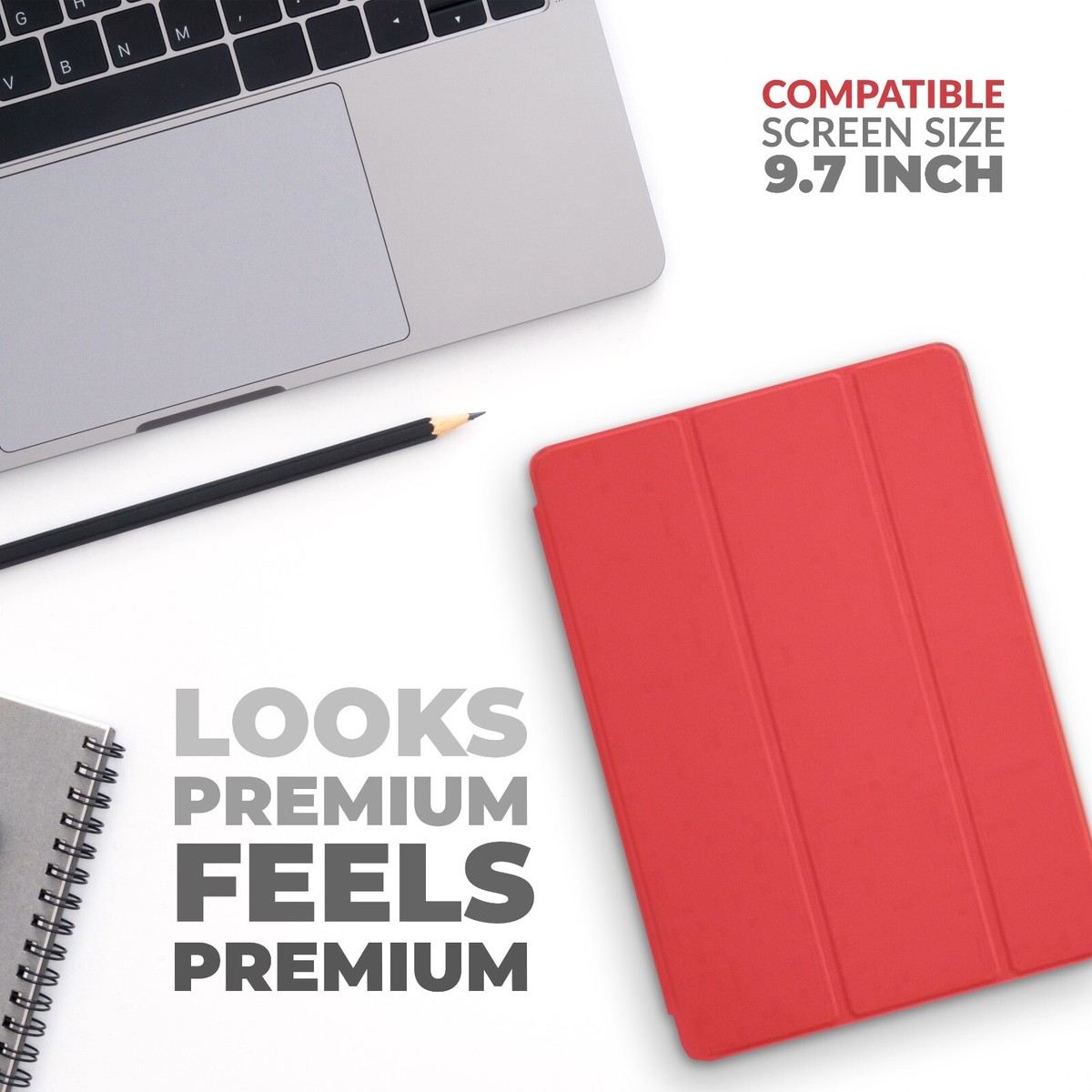 OEM Apple Smart Cover for iPad 5th/6th Gen, Air 1/2 in Blue