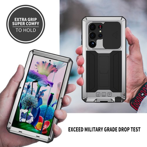 For Samsung Galaxy S25 Ultra/S24+/S23 Shockproof Armor Stand Screen Cover Case - Picture 32 of 52
