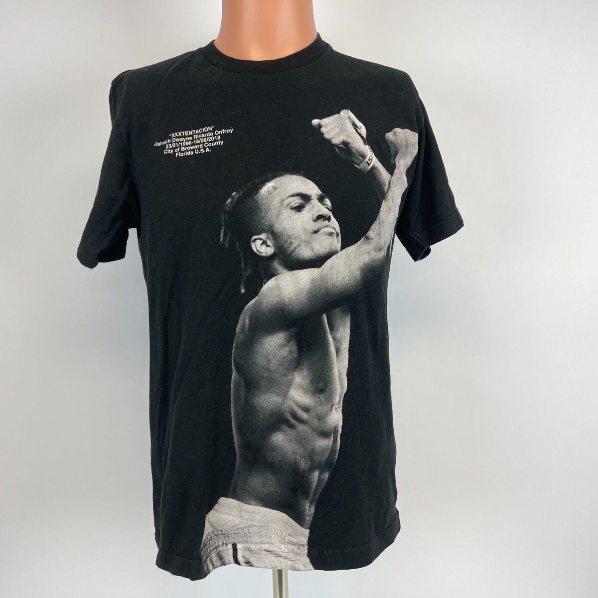 XXXTentacion Memorial Official T Shirt Hip Hop Rap Black XXXTentacion Memorial Official T Shirt Hip Hop Rap Black