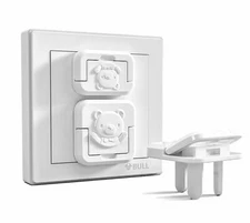 10PCS POWER SOCKET PLUGS PROTECTOR COVER ​BABY CHILD SAFETY ANTI ELECTRIC SHOCK