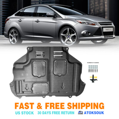 For 2012-2018 Ford Focus Under Engine Lower Cover Splash Shield Mud Guard Board