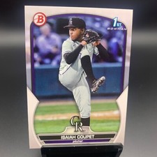 2023 Bowman Draft Paper 1st Bowman #BD-37 Isaiah Coupet Colorado Rockies
