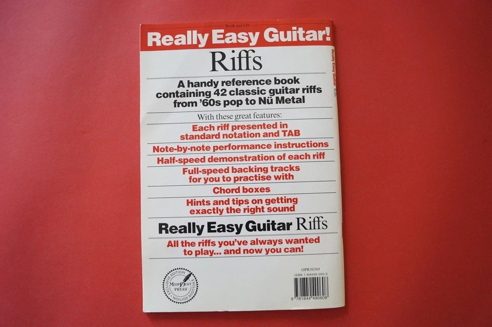 Really Easy Guitar Riffs (con CD). Libro de guitarra - Imagen 2 de 4
