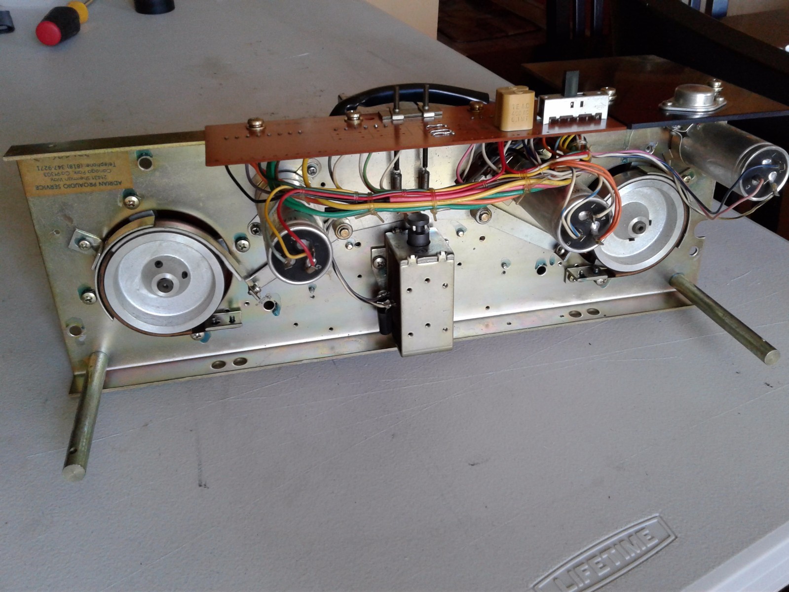 TASCAM Series 70 8Channel ReeltoReel 1/2" Tape Recorder Reel Motors