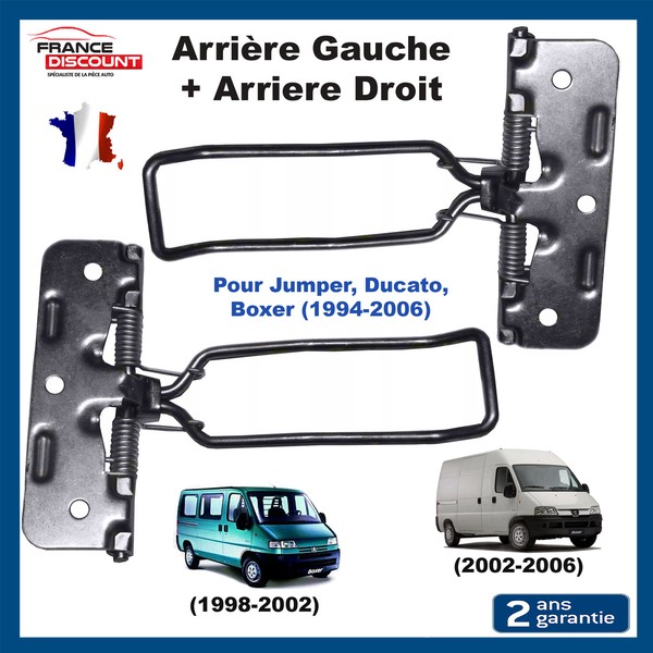 2 TüRfeststeller Partsline Jumper Ducato Boxer 94-06 8731G1 FüR Rechts/Links-image