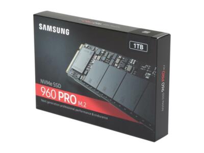 Samsung 960 PRO Series 1TB PCIe NVMe M.2 SSD MZ-V6P1T0BW solid